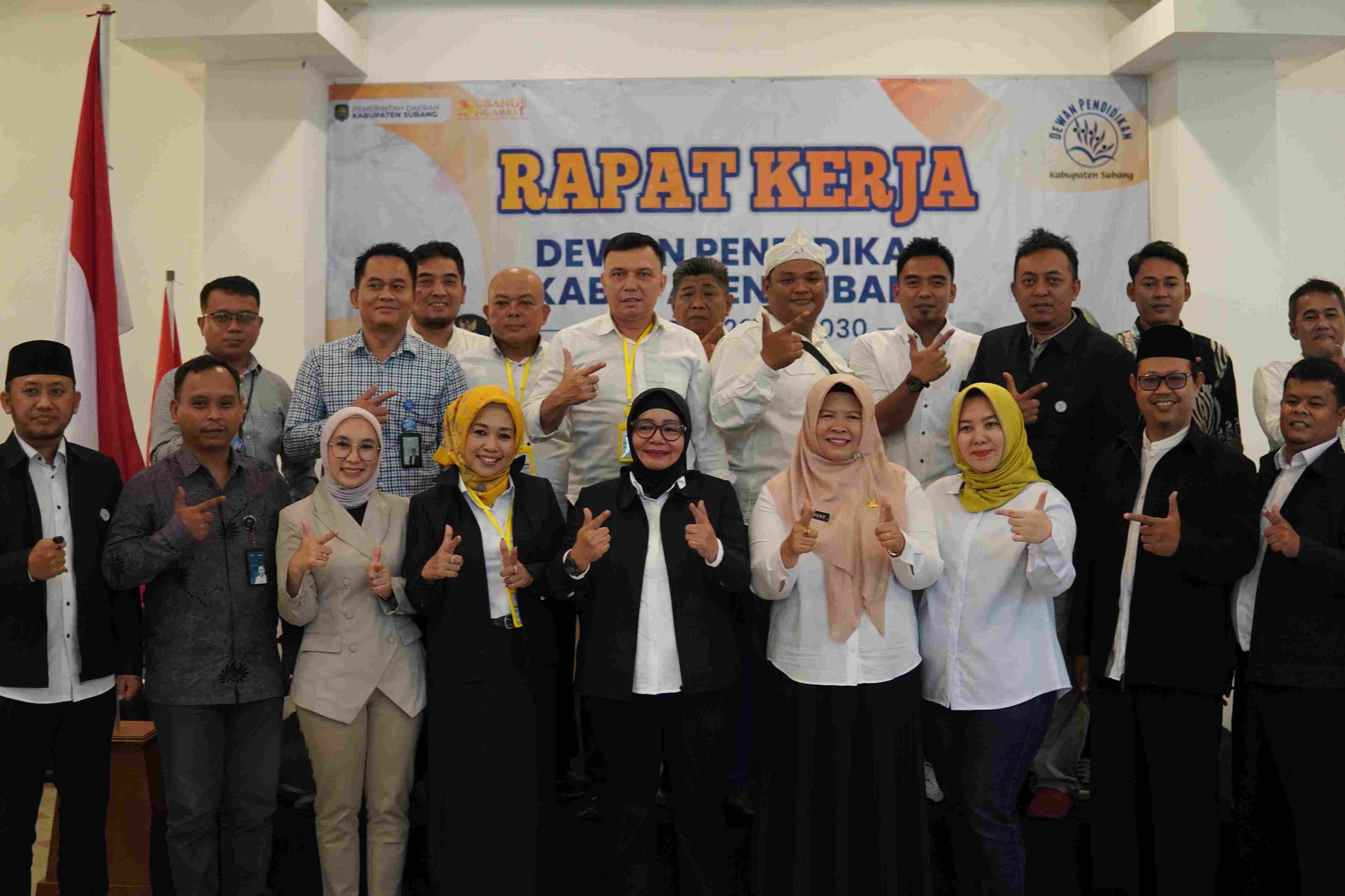 RAKER DEWAN PENDIDIKAN KAB. SUBANG : Kolaborasi, Infrastruktur, dan Kesempatan yang Merata